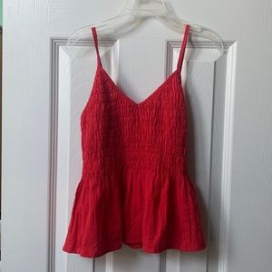 shien red summer tank top